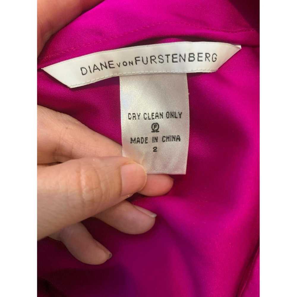 Diane Von Furstenberg Silk mini dress - image 3