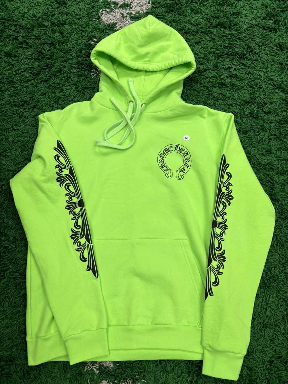 Chrome Hearts Chrome Hearts Green Hoodie Pullover… - image 2