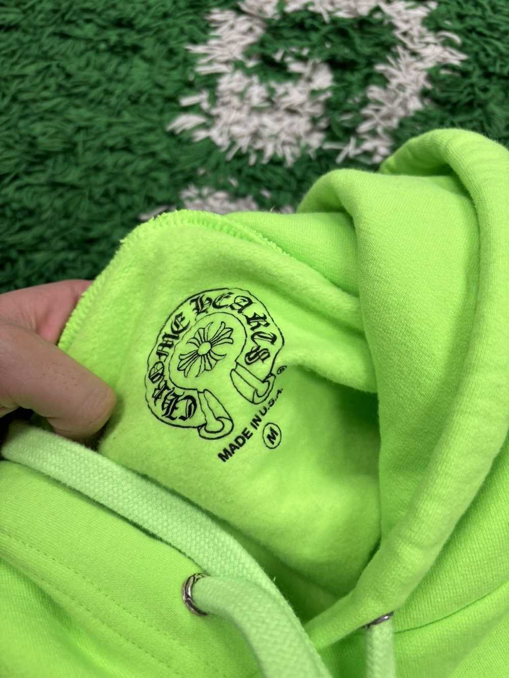 Chrome Hearts Chrome Hearts Green Hoodie Pullover… - image 8