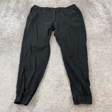 Vintage No Boundaries Jogger Pants Men's XL Black… - image 1