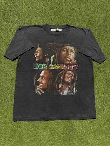 Bob Marley × Rap Tees × Vintage Bob Marley 90's Vi
