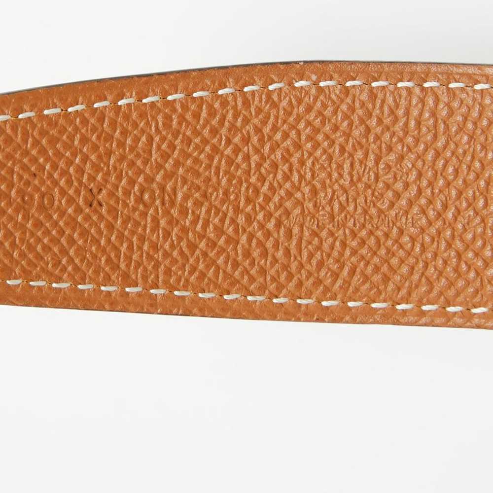 Hermès Leather belt - image 5