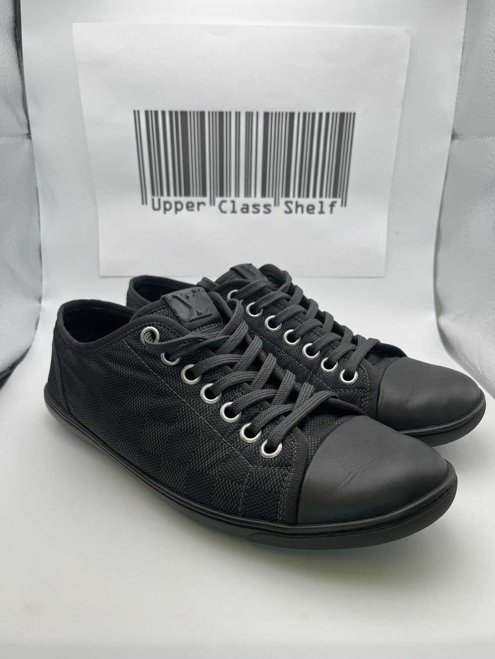 Louis Vuitton Louis Vuitton Graphite Low Top Snea… - image 1