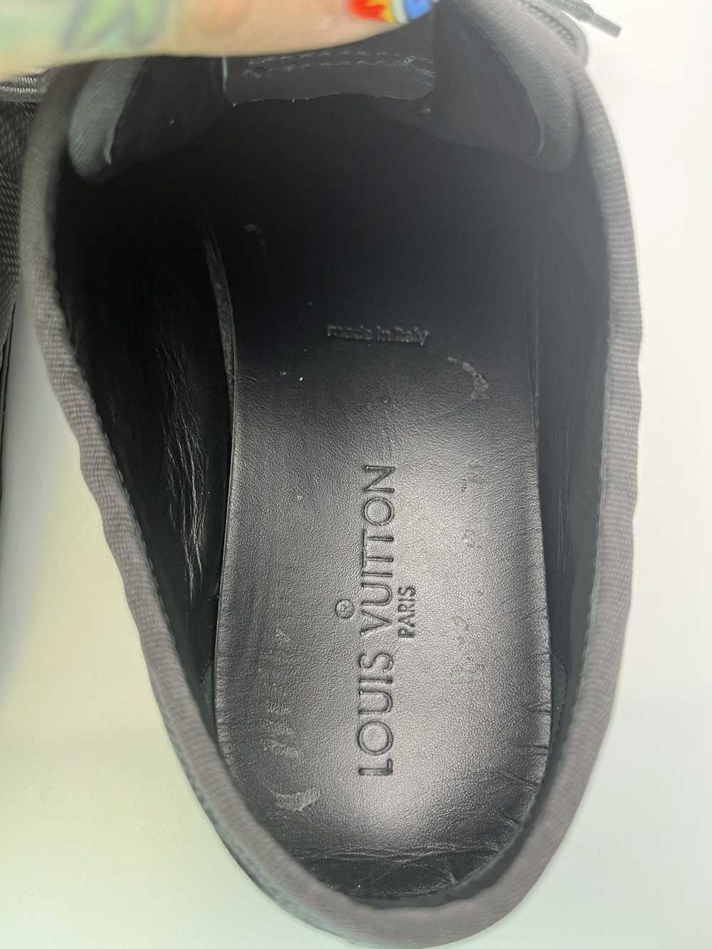 Louis Vuitton Louis Vuitton Graphite Low Top Snea… - image 5