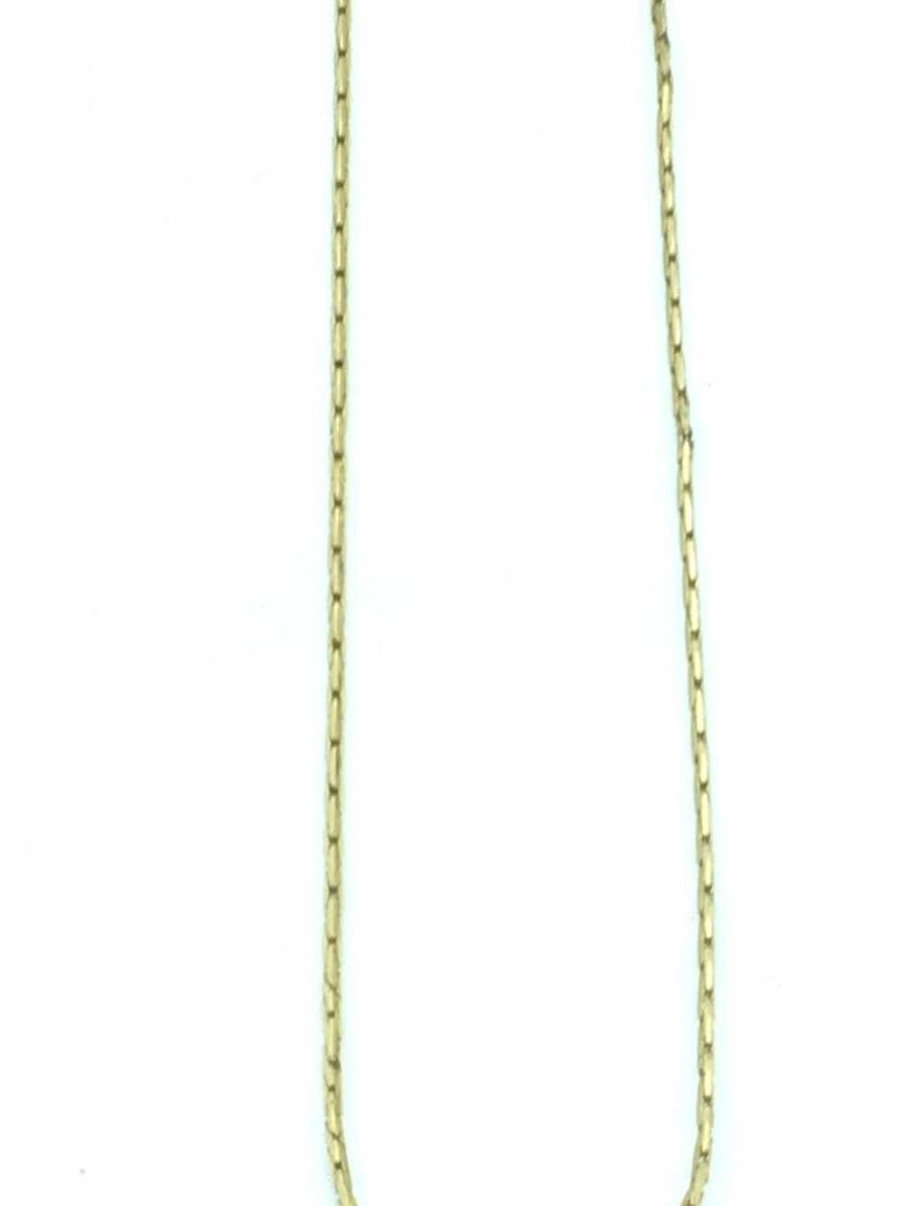 [Japan Used Necklace] Used Givenchy Logo Gp Rhine… - image 6