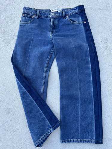 【THEAIRTOWN】[Unisex] 2-tone Denim Pt ★S/M Kapital Two Tone | Grailed