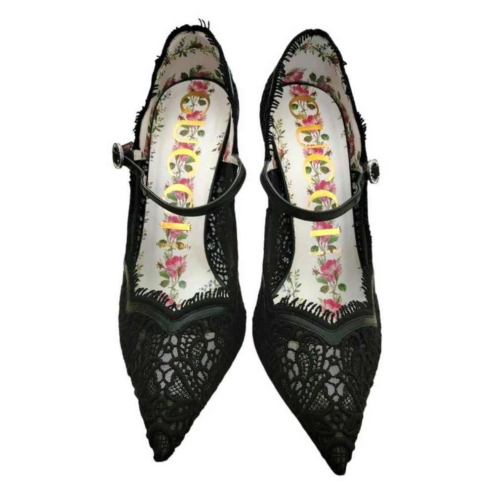 Gucci Cloth heels - image 4