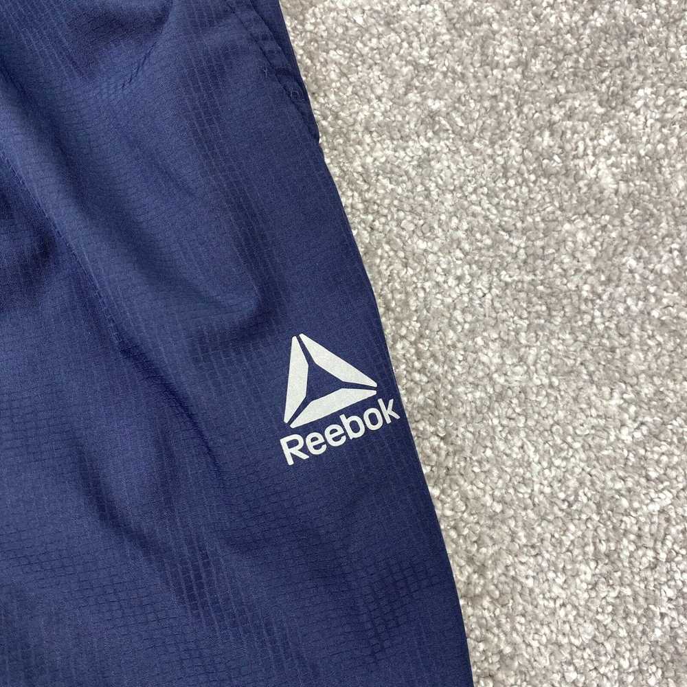 Reebok Reebok Athletic Shorts Men's 2XL Navy Zipp… - image 3