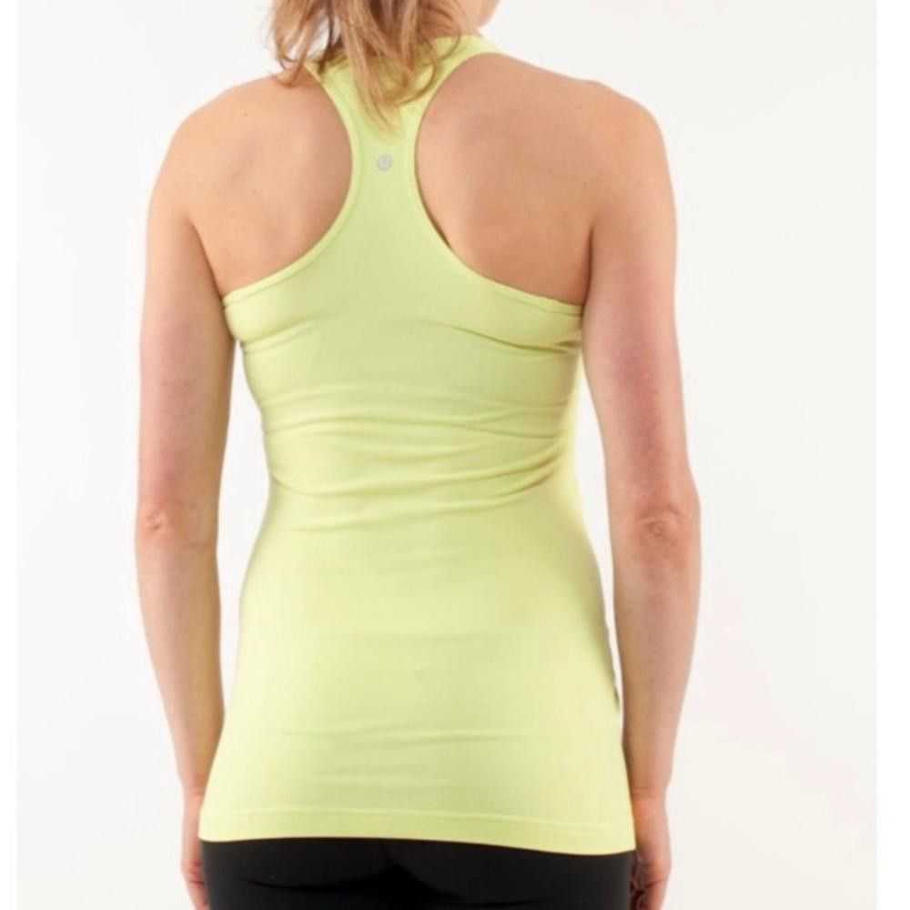 Lululemon Lululemon Cool Racerback Wild Lime Size… - image 2