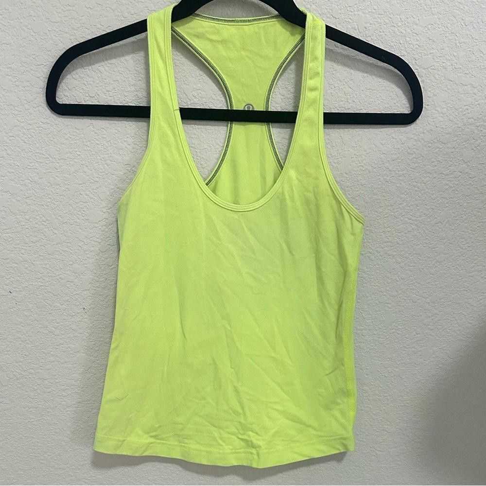 Lululemon Lululemon Cool Racerback Wild Lime Size… - image 5