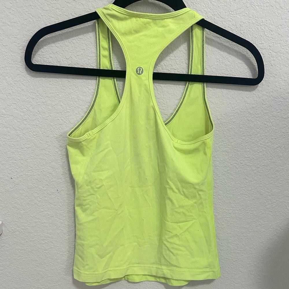 Lululemon Lululemon Cool Racerback Wild Lime Size… - image 8