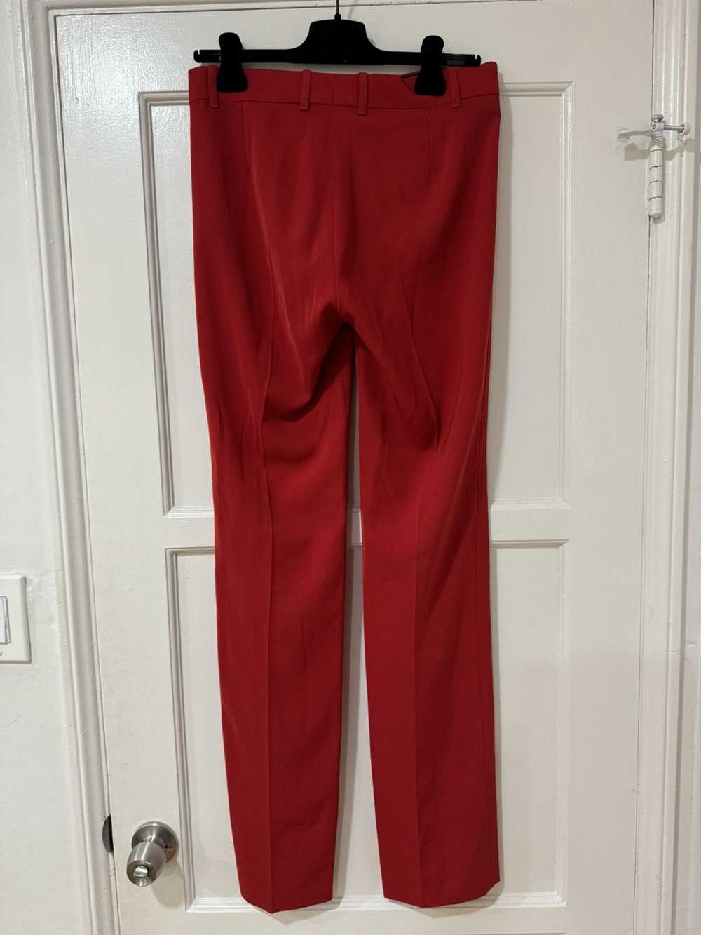 Balenciaga SS19 Red Fluid Trouser - image 2