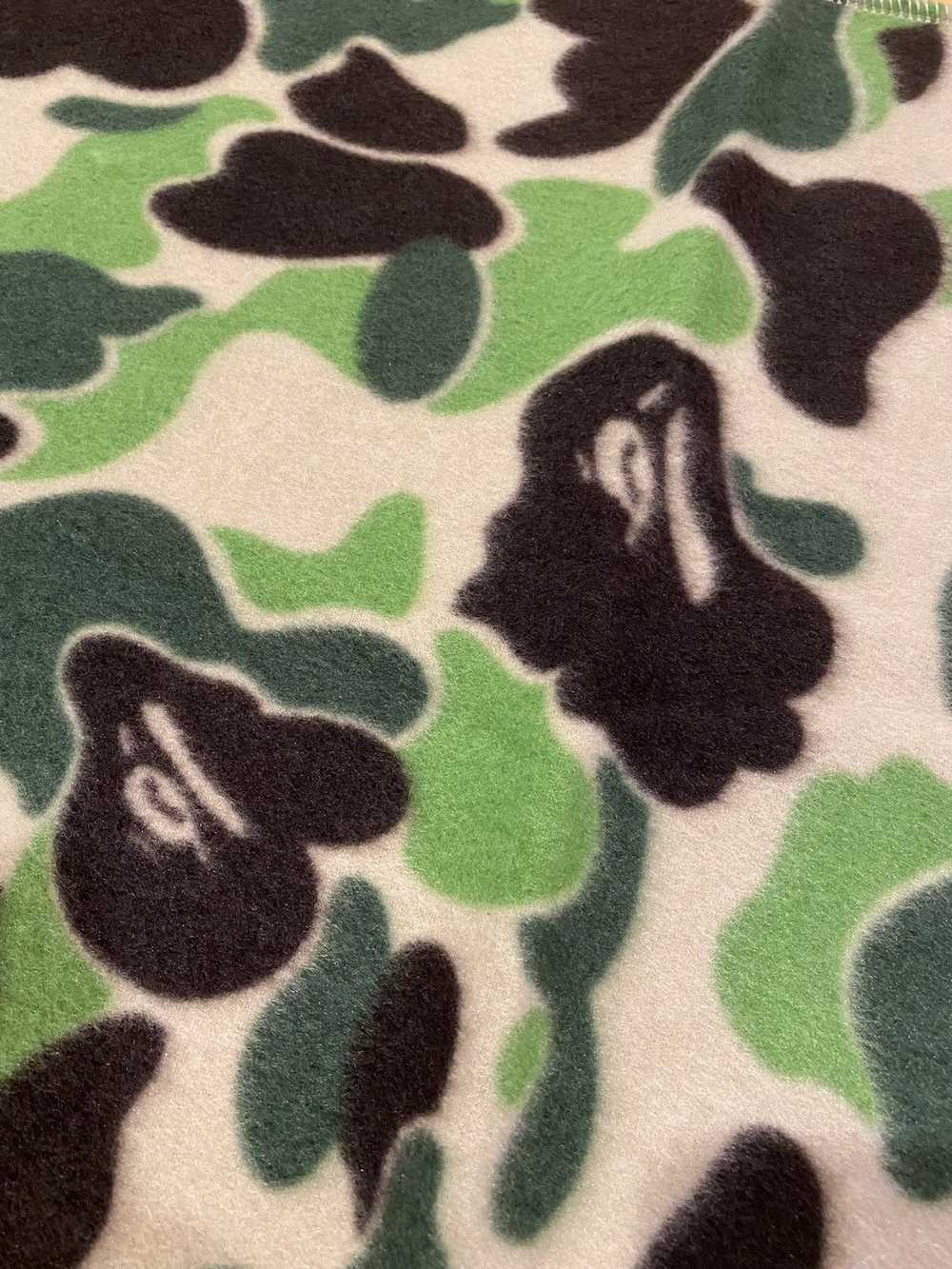 Bape Bape Green ABC Camo Mini Blanket 2005 - image 3