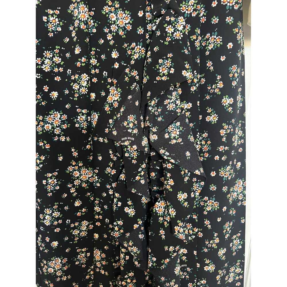 Miu Miu Silk maxi dress - image 7