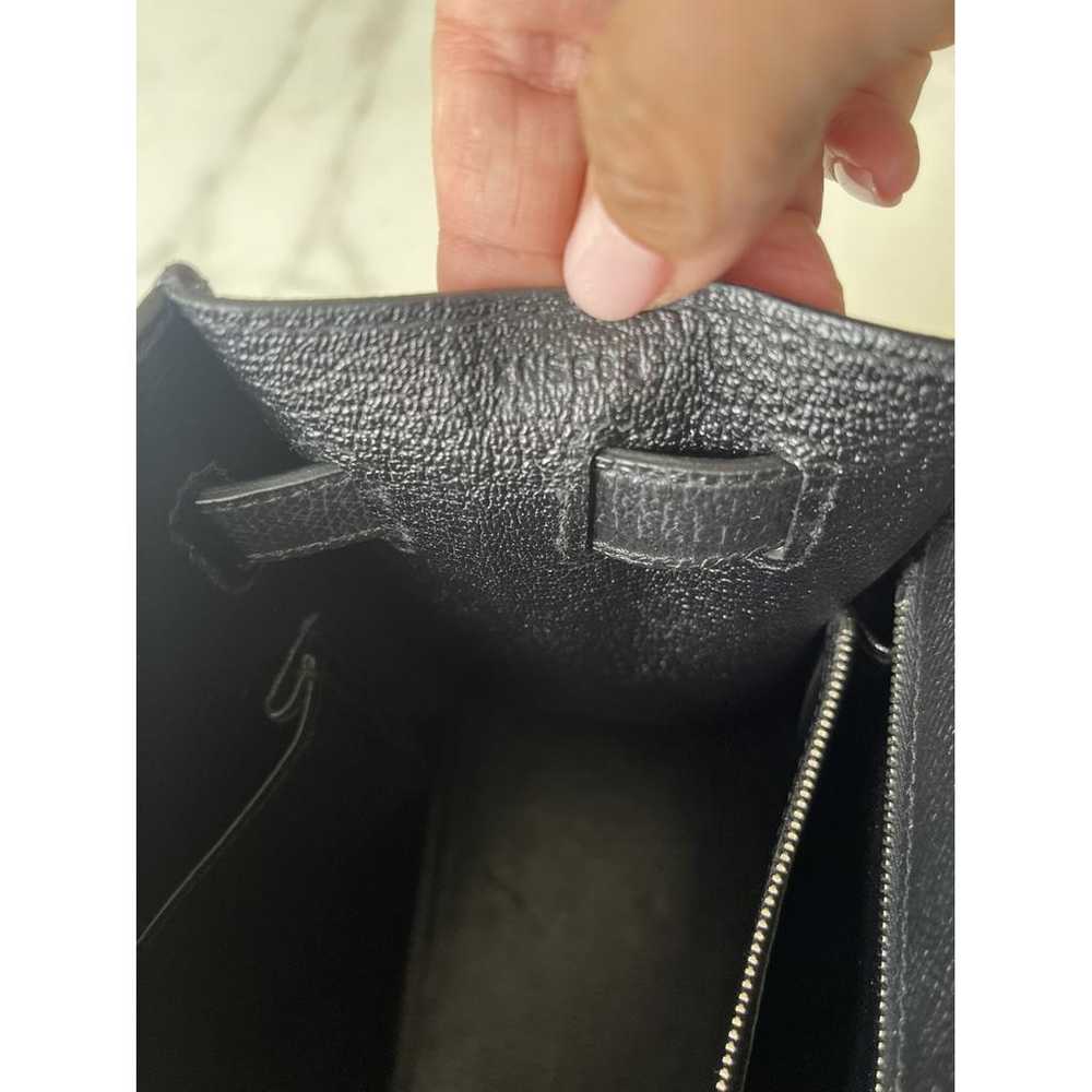 Hermès Kelly 32 leather handbag - image 6