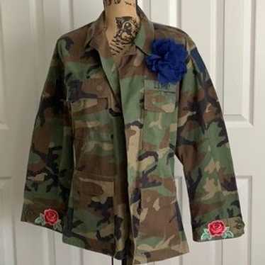 Custom Made, Authentic Us Army Jacket, With Appli… - image 1