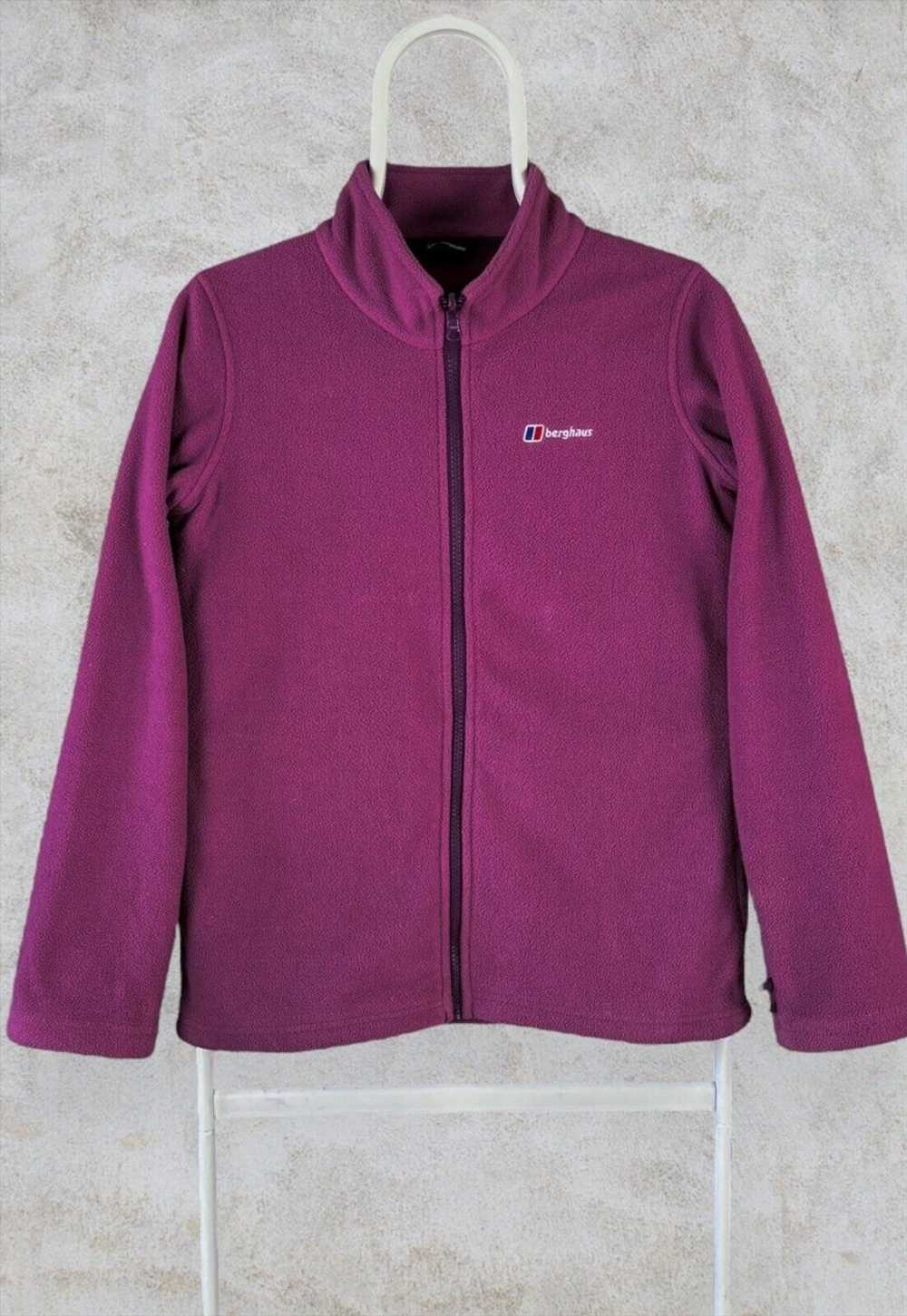 Berghaus Purple Fleece Jacket Windbreaker Women's… - image 1