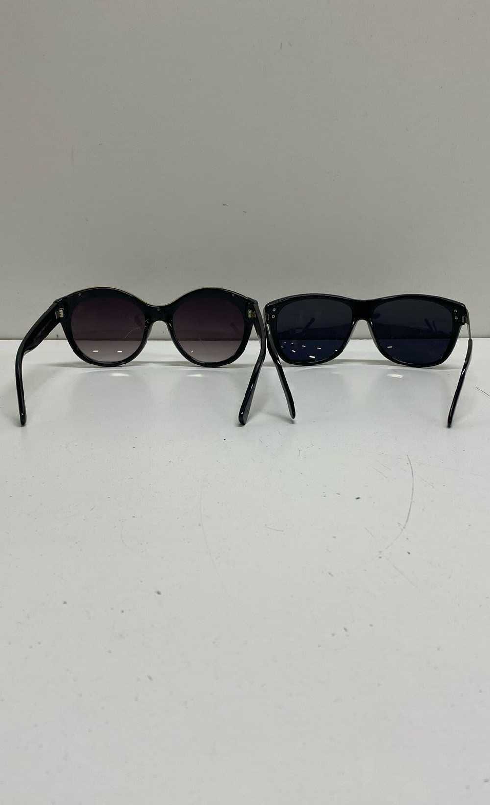 Unbranded Black Sunglasses - 2 Pairs No Case - image 3