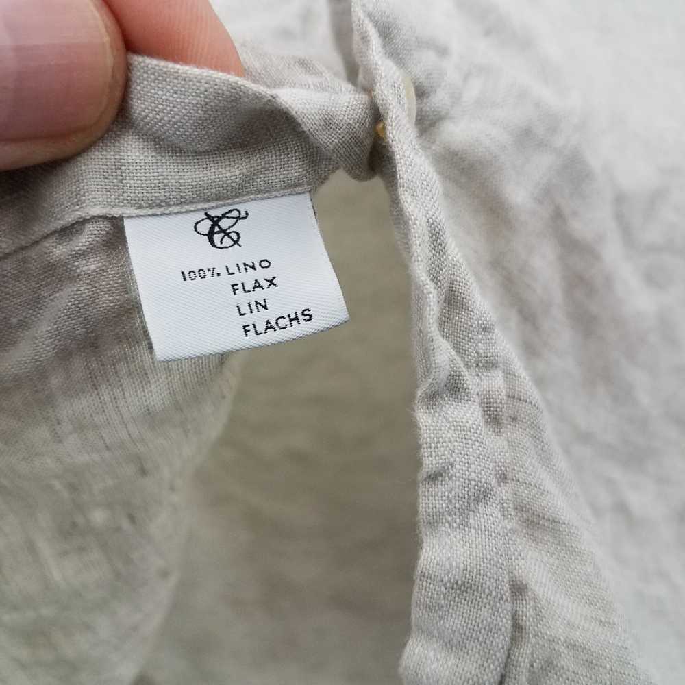 Canali Linen Shirt Size Medium - image 2