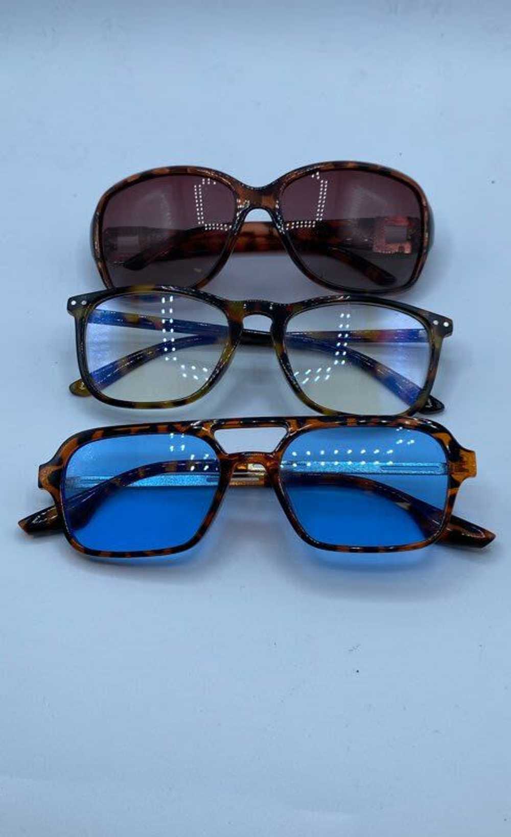 Unbranded Brown Sunglasses - 3 Pairs No Case - image 1