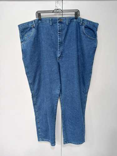 Men's Blue Wrangler Rugged Wear Jeans 56/30
