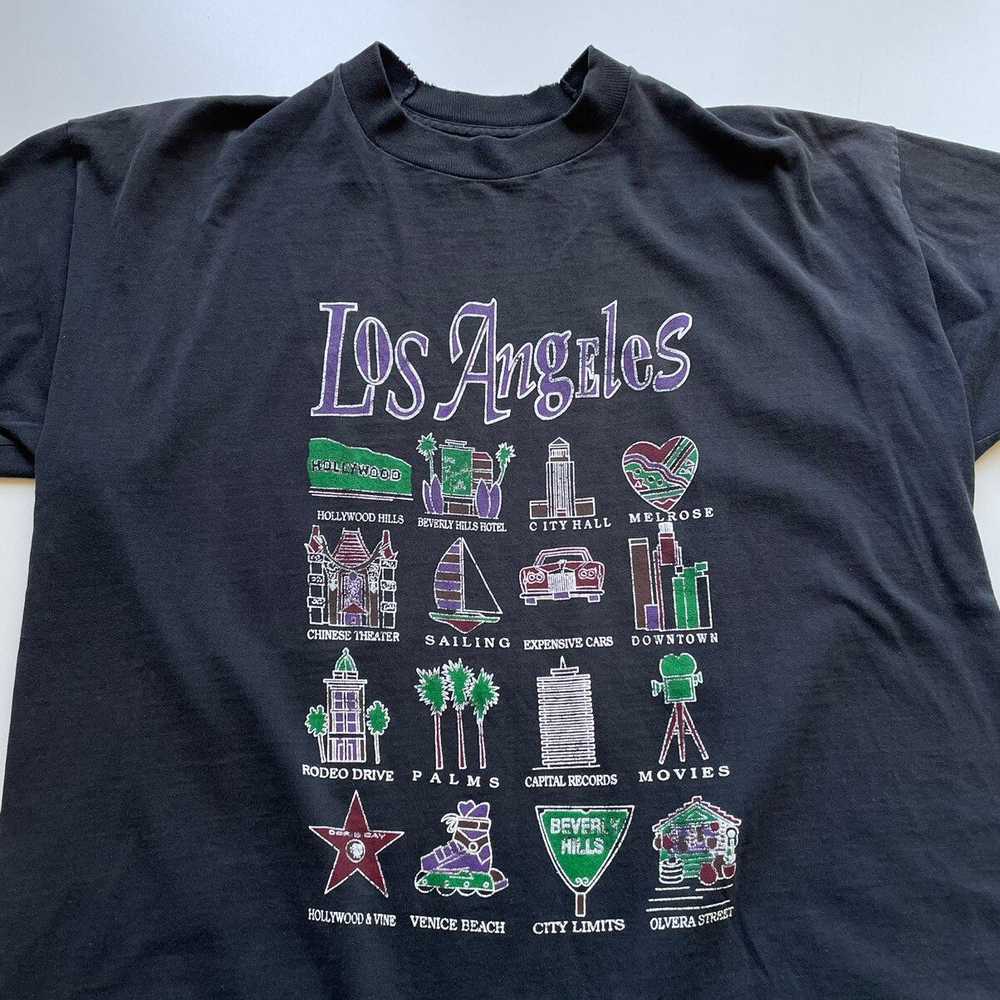 La × Vintage Vintage 90s Los Angeles LA Tourist G… - image 2