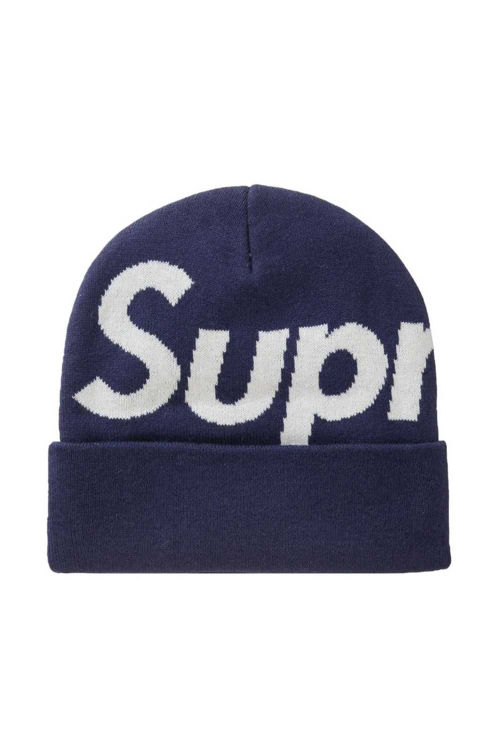 Supreme Big Logo Beanie - image 1