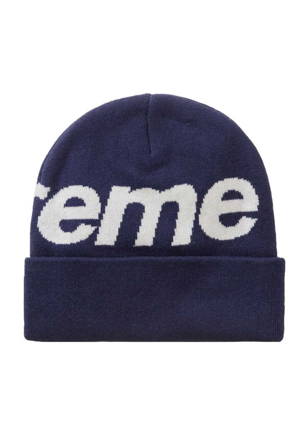 Supreme Big Logo Beanie - image 2