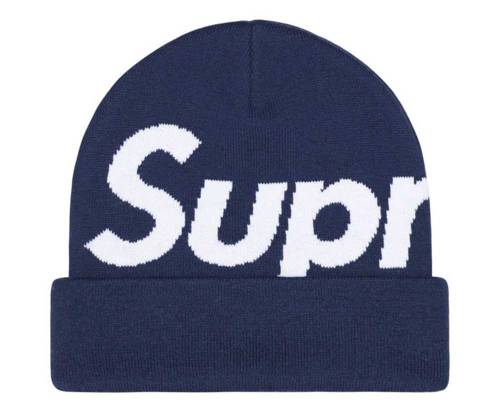 Supreme Big Logo Beanie - image 3