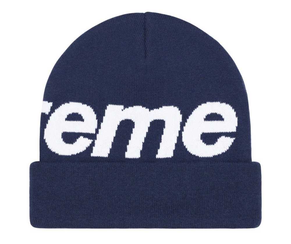 Supreme Big Logo Beanie - image 4