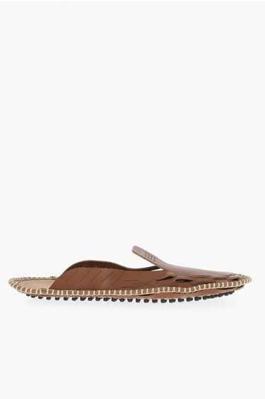 Maison Margiela og1mm0724 Leather Slipper in Brown