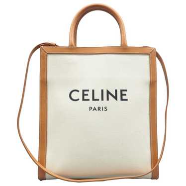 Celine Cabas Vertical cloth satchel