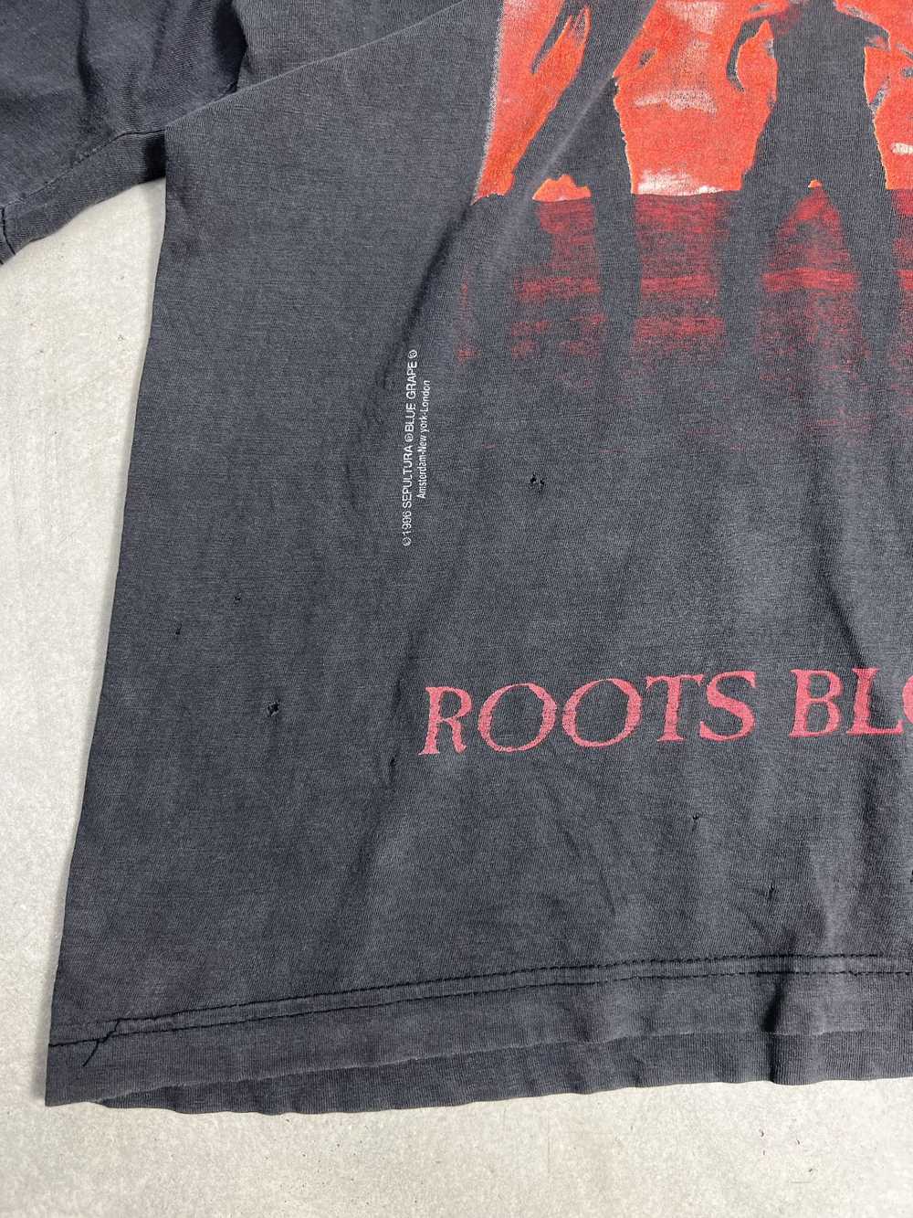 Band Tees × Rare × Vintage Vtg 90s Sepultura Root… - image 5