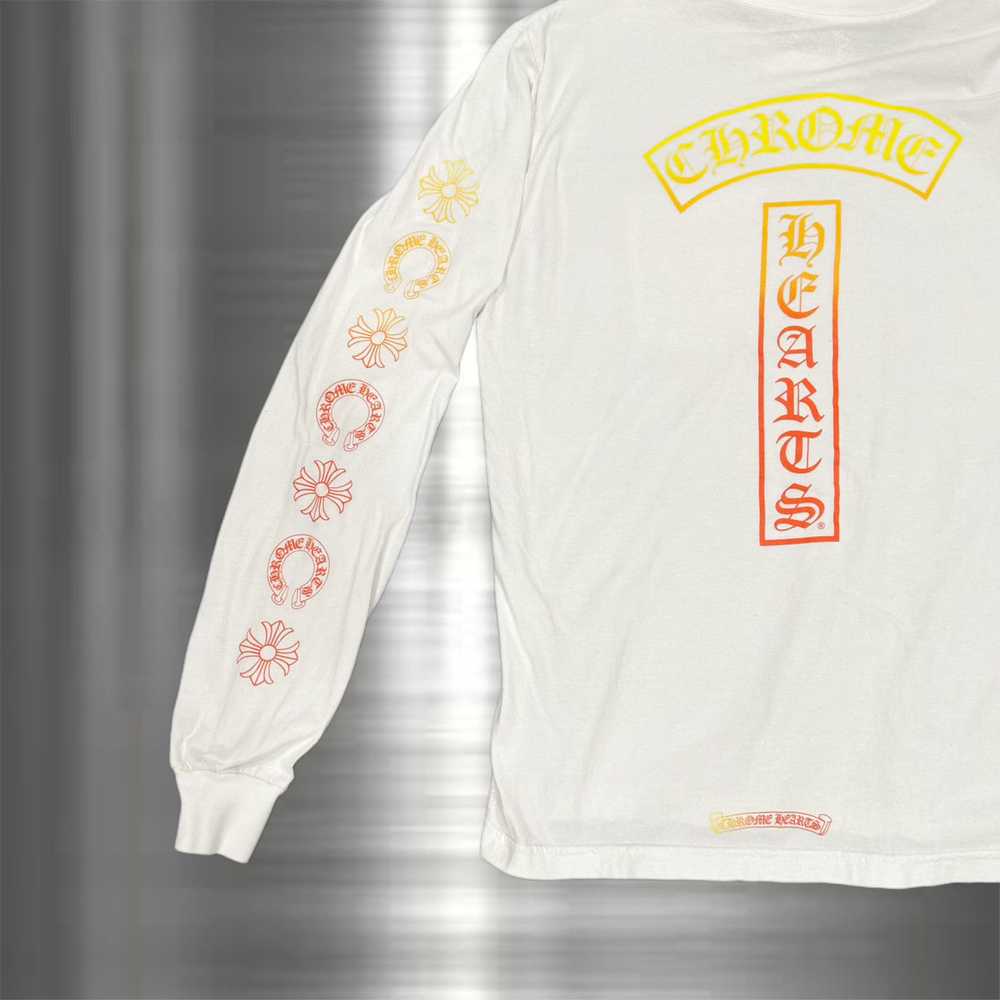 Chrome Hearts Chrome Hearts Gradient Logo Long Sl… - image 3