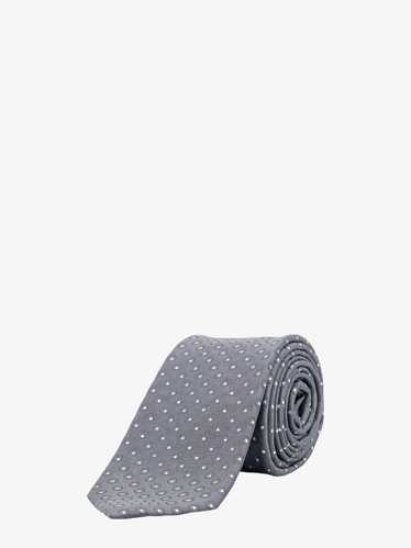 Giorgio Armani Tie Man Grey Bowties E Ties - image 1