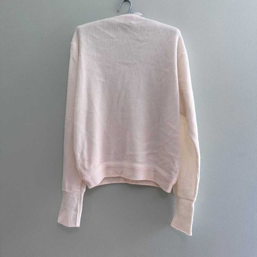Lacoste Vintage Lacoste Izod cream vneck sweater … - image 3