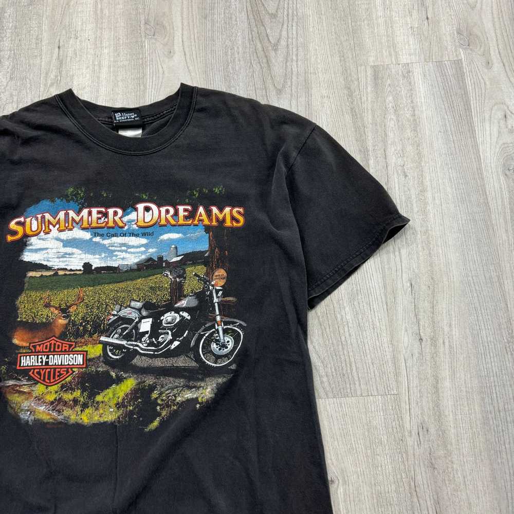 Harley Davidson Vintage Harley Davidson Shirt Lar… - image 2