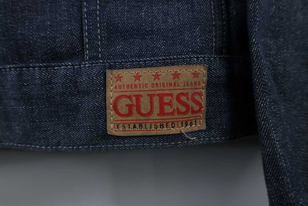 Guess × Vintage Vintage 90s Guess Spell Out Denim… - image 4