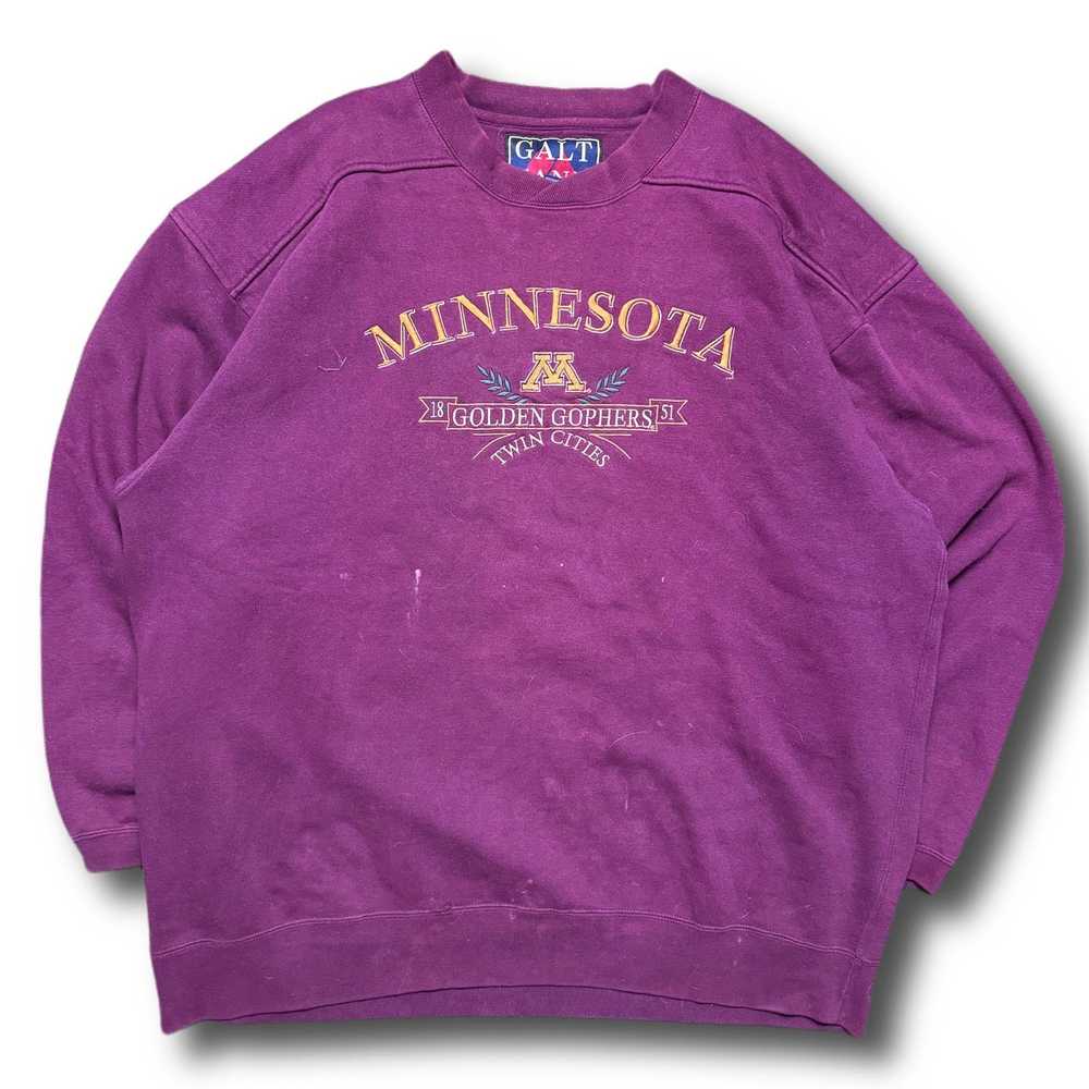 Ncaa NCAA Minnesota Goffers 90s Vintage Maroon Co… - image 1