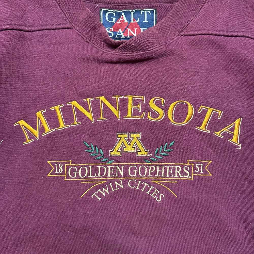 Ncaa NCAA Minnesota Goffers 90s Vintage Maroon Co… - image 4