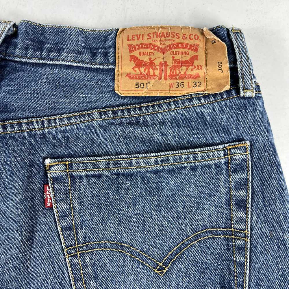 Levi's Levi's Jean Shorts 501 Cut Off Distressed … - image 12