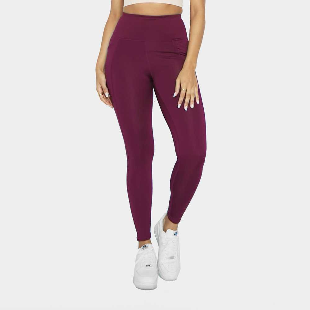 Senita Athletics Thermal Warm Leggings - Mulberry - image 1