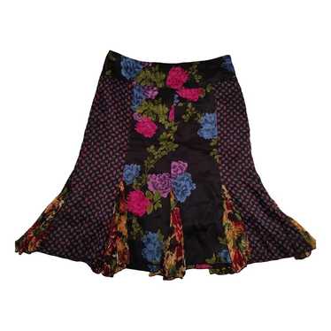 Cristinaeffe Silk mid-length skirt