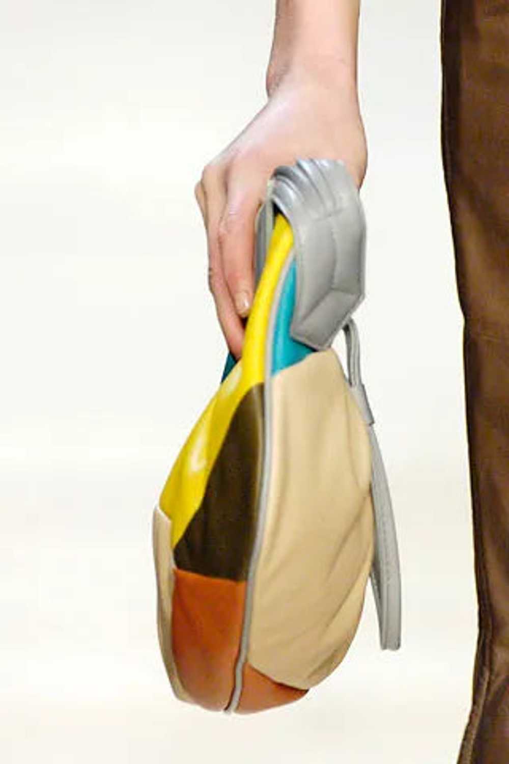 Fendi F/W '07 Multi-Color Leather Patchwork Conve… - image 12