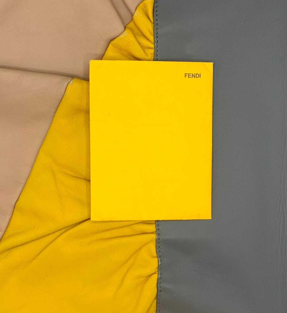 Fendi F/W '07 Multi-Color Leather Patchwork Conve… - image 9