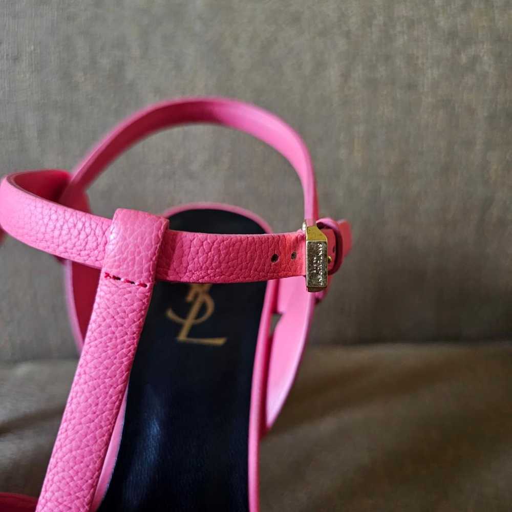 Saint Laurent Leather heels - image 4