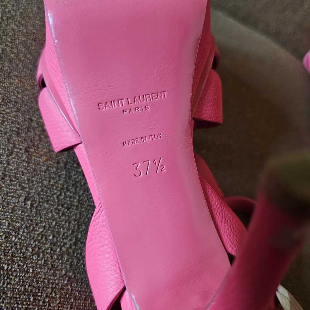 Saint Laurent Leather heels - image 7