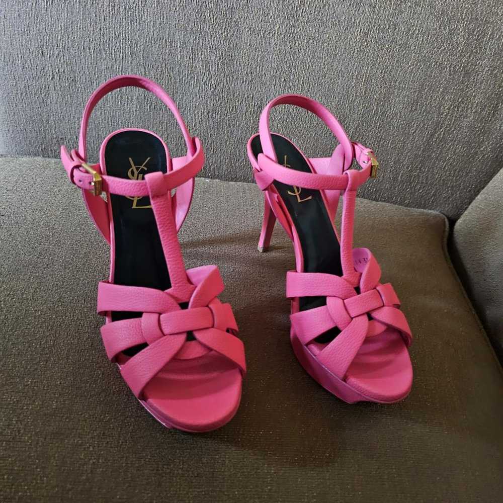 Saint Laurent Leather heels - image 8