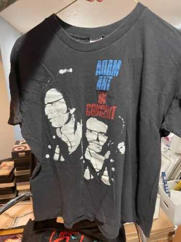 Adam Ant vintage T-shirt, white tee, punk rock, Adam … - Gem