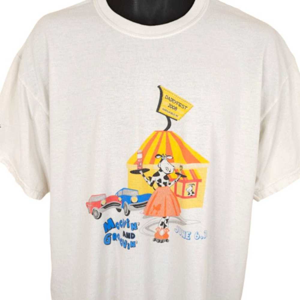 Gildan Vintage Marshfield Wisconsin T Shirt Mens … - image 1
